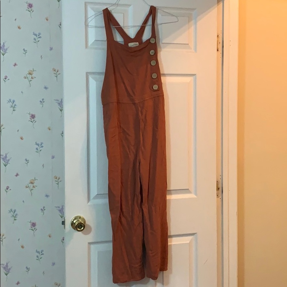 Rust Colored Jumpsuit